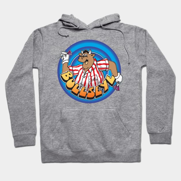 Retro Retro Bullseye Hoodie by Rebus28